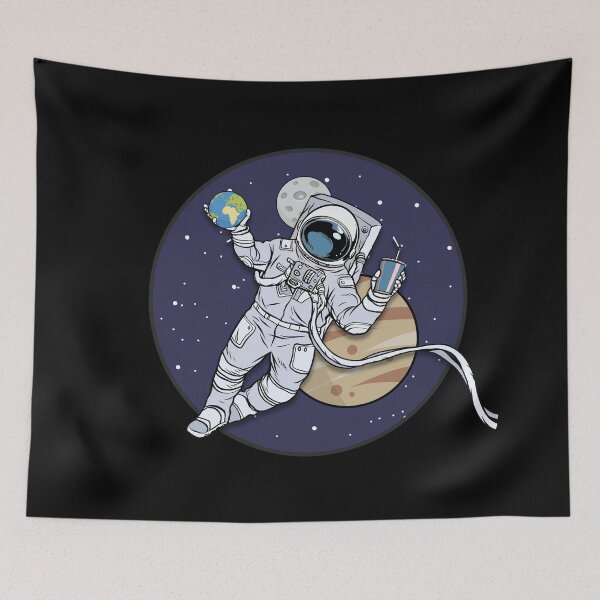 Item preview, Drink Galaxy Astronaut designed and sold by marytrou.