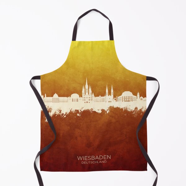 Item preview, Wiesbaden Germany Skyline designed and sold by ArtPrints.