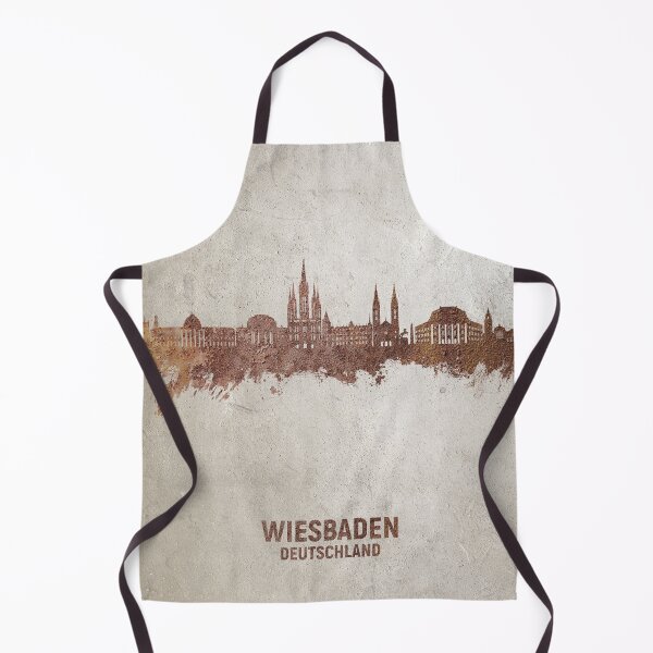 Artikelvorschau, Wiesbaden Germany Skyline entworfen und verkauft von ArtPrints.