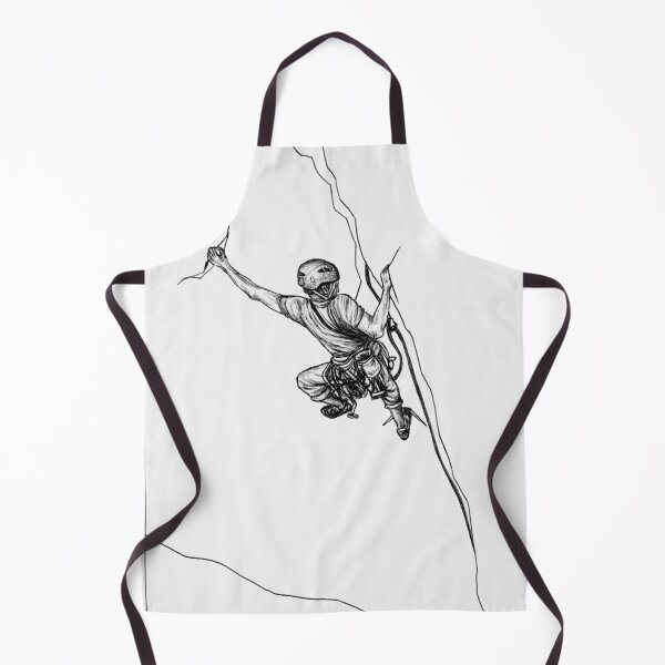 Item preview, Trad Climber on a Tall Route designed and sold by StephCarrDesign.