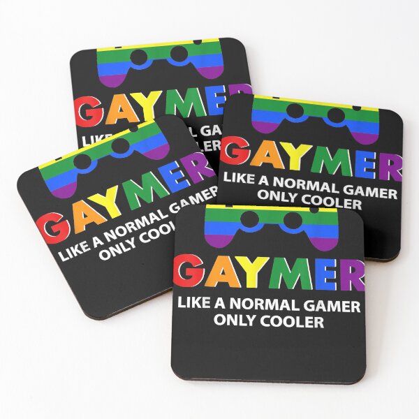 Item preview, Gaymer -Like A Normal Gamer Only Cooler,LGBT,GAY,PRIDE PROUD designed and sold by KurtHolt.