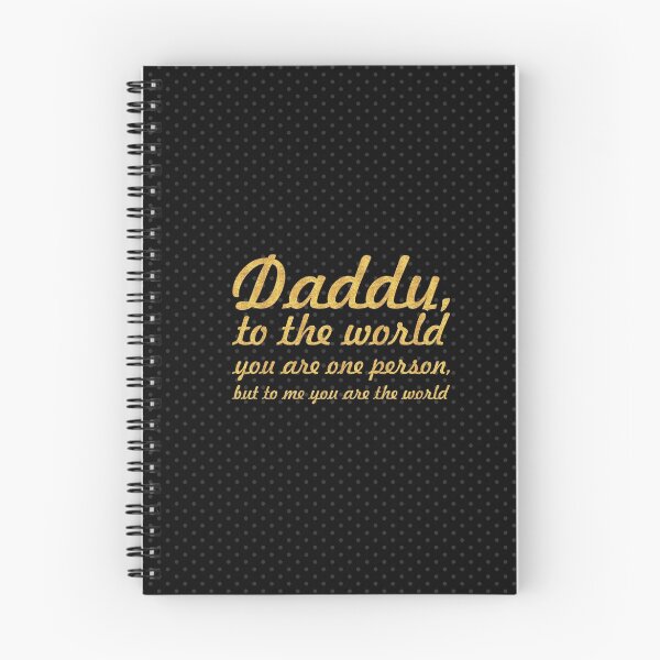 Item preview, Daddy to the world... Father's day quote designed and sold by Powerofwordss.