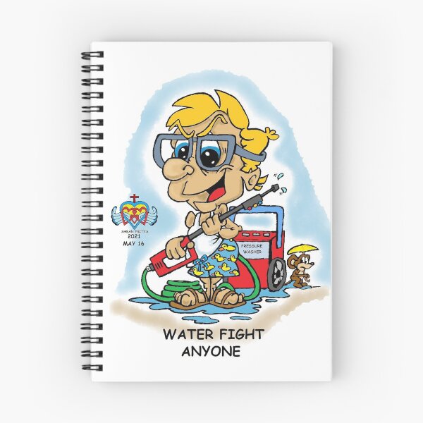 Item preview, Fritts Cartoons, Water Fight Anyone designed and sold by Shean Fritts.