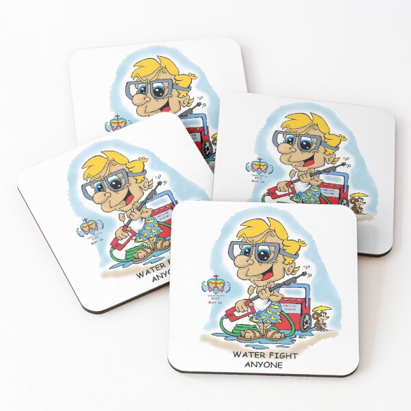 Item preview, Fritts Cartoons, Water Fight Anyone designed and sold by Shean Fritts.