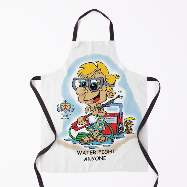 Artikelvorschau, Fritts Cartoons, Wasserschlacht für alle entworfen und verkauft von Shean Fritts.