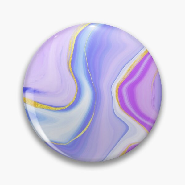 Item preview, Blue And Purple Marble Effect with Gold Tint designed and sold by ojasha.