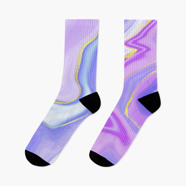 Item preview, Blue And Purple Marble Effect with Gold Tint designed and sold by ojasha.