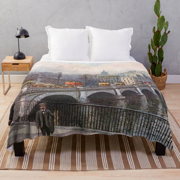 Item preview, Vintage Illustration of Glasgow Bridge / Jamaica Bridge designed and sold by yourscotland.
