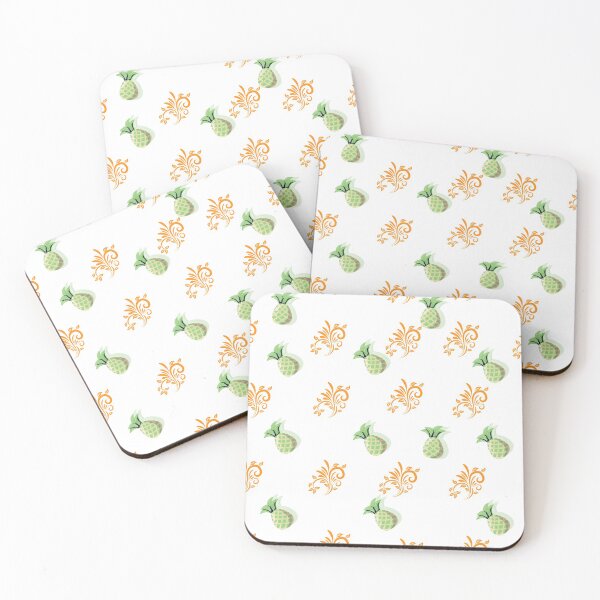 Item preview, pineapple pattern  designed and sold by KIKOOSTORE.