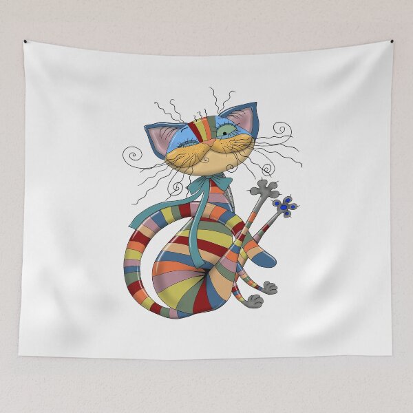 Item preview, Scrappy Cat designed and sold by SnerdlyWollopa.