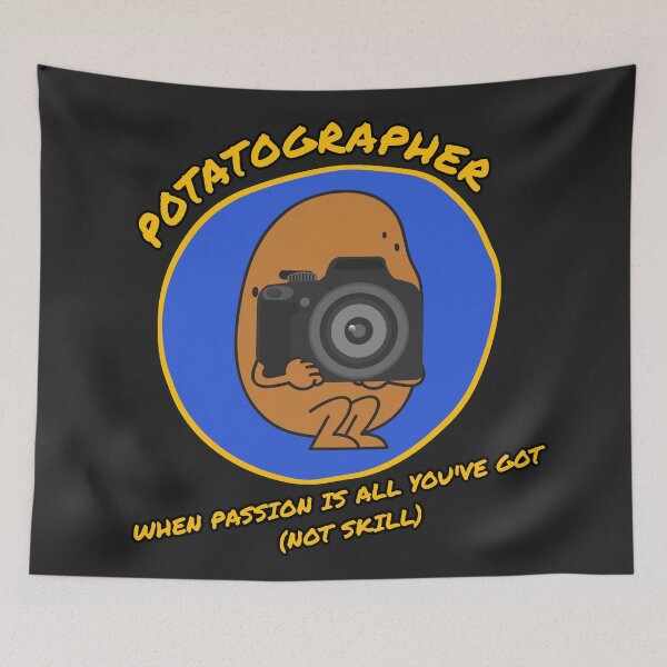 Item preview, Potatographer - Funny Photographer When Passion Is All You've Got designed and sold by SYNTASTIC.