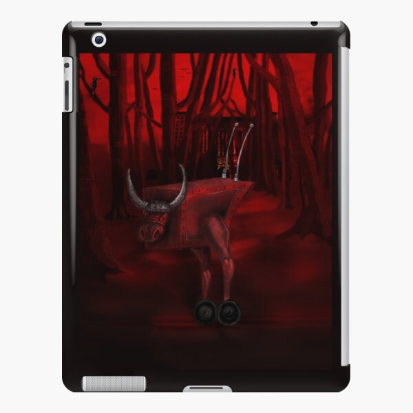 Red Bull in the red forest iPad Snap Case