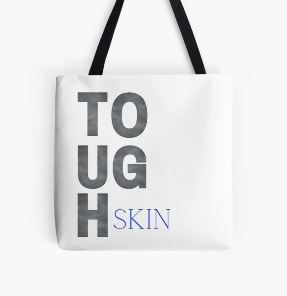 Tough Skin All Over Print Tote Bag