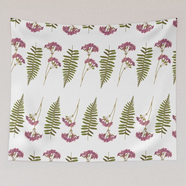 Item preview, Pressed flowers pattern designed and sold by Pauli-.