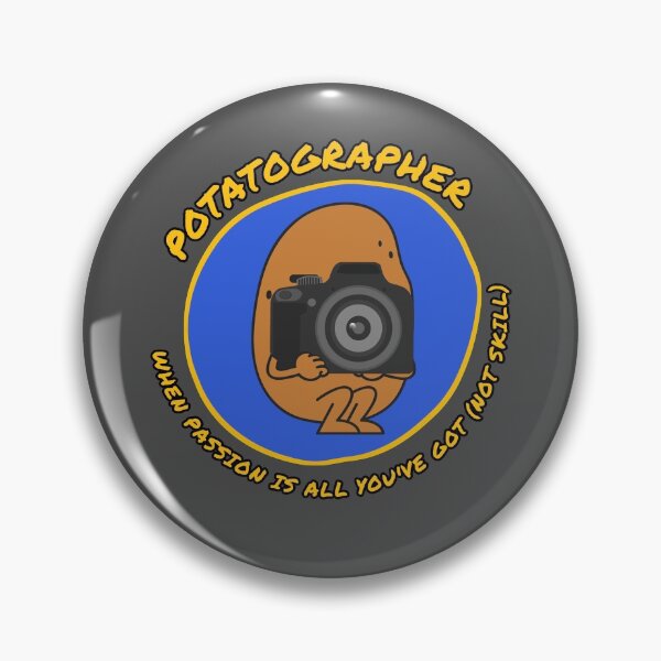 Item preview, Potatographer - Funny Camera Lover When Passion Is All You've Got designed and sold by SYNTASTIC.