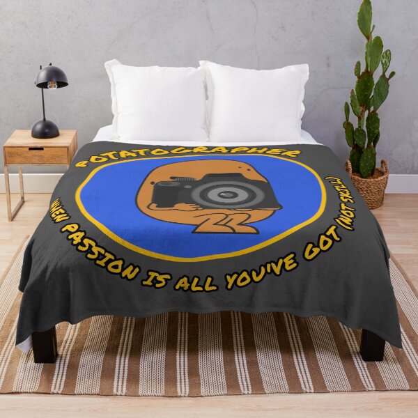 Item preview, Potatographer - Funny Camera Lover When Passion Is All You've Got designed and sold by SYNTASTIC.