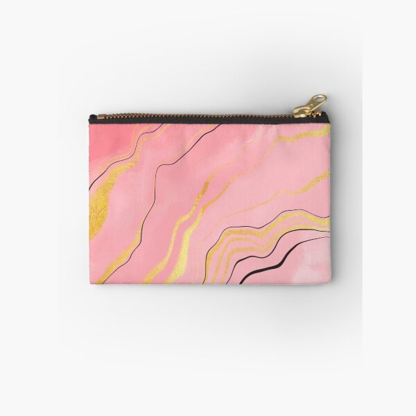Item preview, Pink Marble Effect with Gold Tint designed and sold by ojasha.