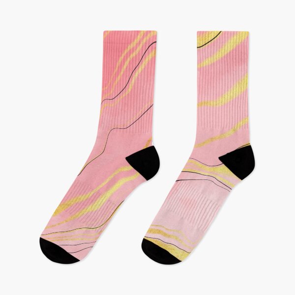 Item preview, Pink Marble Effect with Gold Tint designed and sold by ojasha.