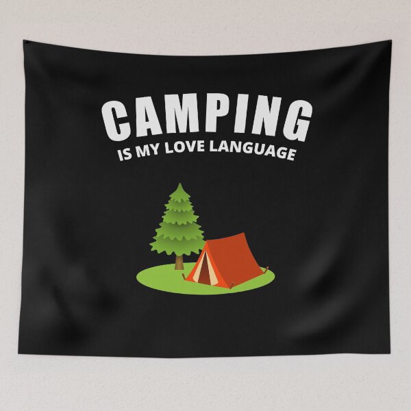 Item preview, Camping Is My Love Language designed and sold by Avishy.