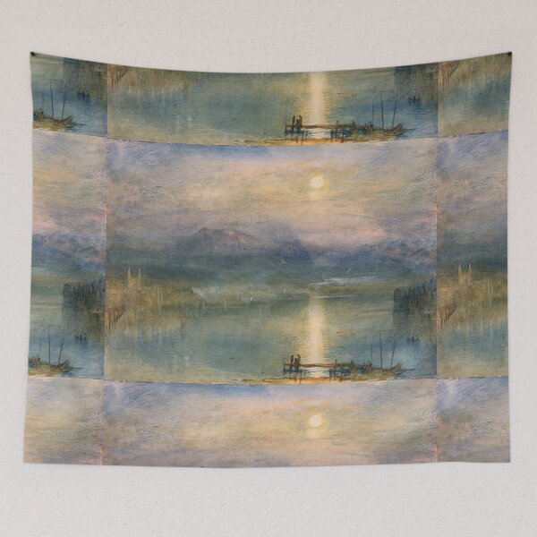 Item preview, Moonlight on Lake Lucerne with the Rigi in the Distance by William Turner designed and sold by Vintage Designs +.