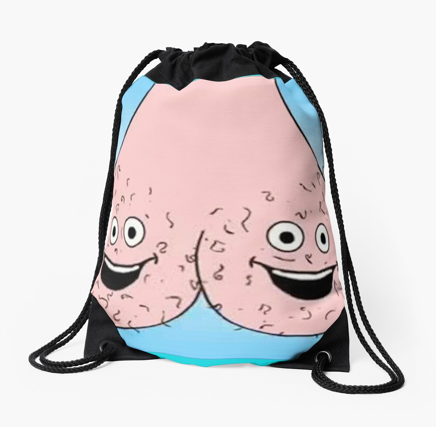 "ball sack" Drawstring Bags by nuttface | Redbubble
