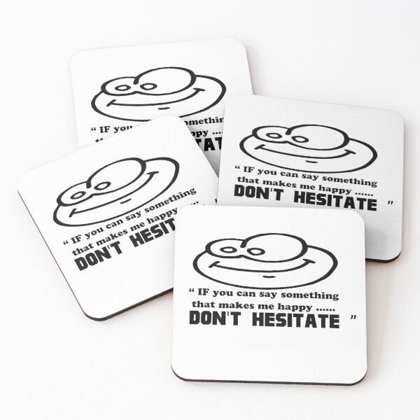 Item preview, If you can say something that makes me happy  don't hesitate t-shirt  designed and sold by Frangi_Pane_ Magazine.