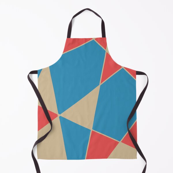 Item preview, Geometric Abstract Colorful Art, Blue and Red Lines designed and sold by hvasilevshop.