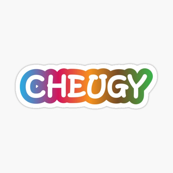 Cheugy Sticker