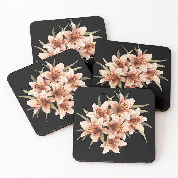 Item preview, A cute simple watercolor lillys designed and sold by Supun  Dinusha.