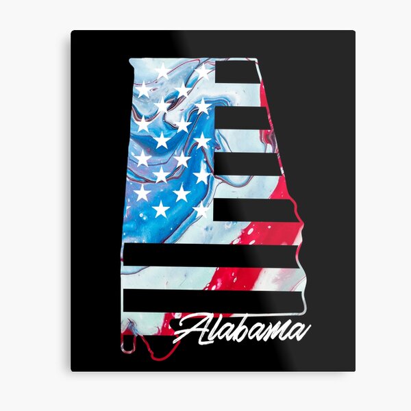 Item preview, Stars and Stripes Alabama State Love designed and sold by Alladin7.