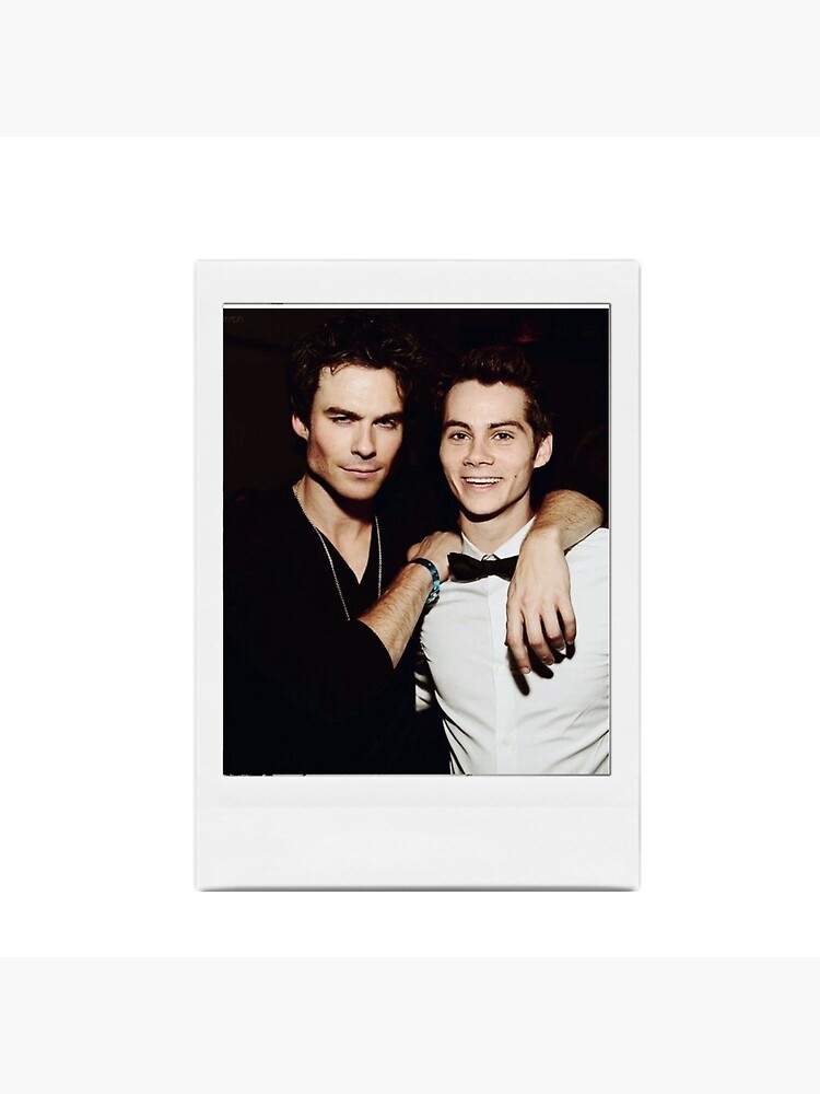"Dylan O’Brien und Ian Somerhalder" Poster von Kayleem101 Redbubble