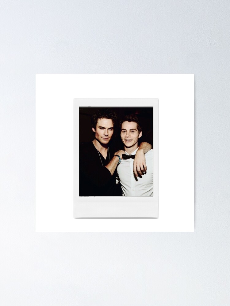 "Dylan O’Brien und Ian Somerhalder" Poster von Kayleem101 Redbubble