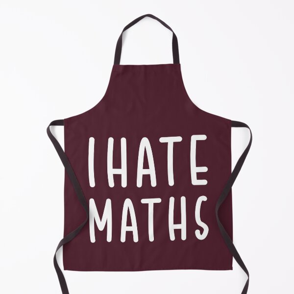 Item preview, I hate Maths | Funny Quote designed and sold by PabloPatterns.