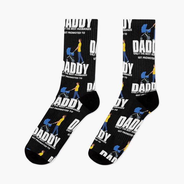Item preview, Only The Best Husbands Get Promoted To Daddy, Funny designed and sold by Avishy.