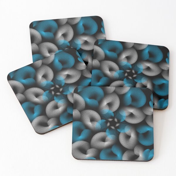 Item preview, Beautiful spiral donut circles  designed and sold by MsArtyCrafts.