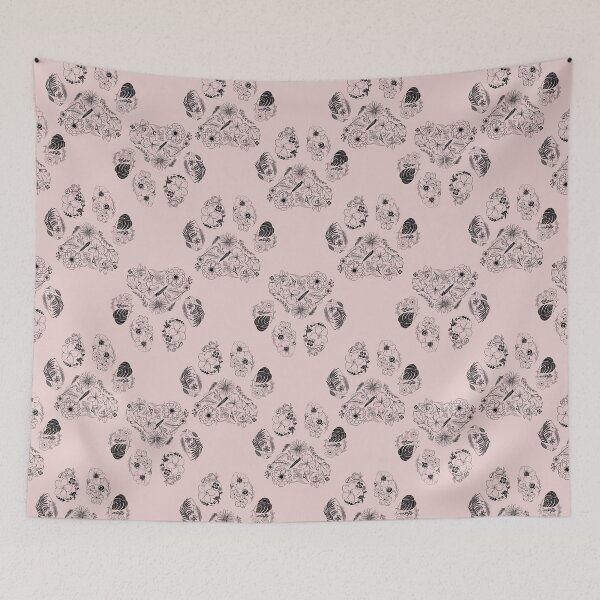 Item preview, Repetición floral de la pata de perro designed and sold by Brianna Funston.