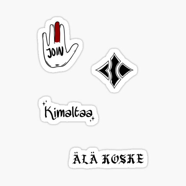 Blind channel - sticker pack 2 Sticker