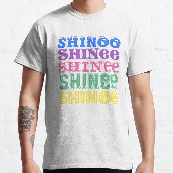 Kpop SHINee New Album Gasoline Same Short-sleeved T-shirt Onew Taemin Minho  Key Kim Jonghyun Short Sleeved Shirt Top - AliExpress