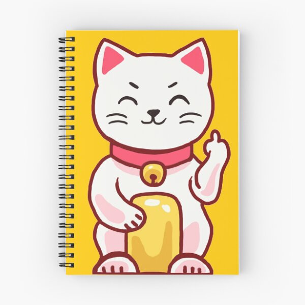 Item preview, Pissed off lucky cat designed and sold by 3leggeddogg.