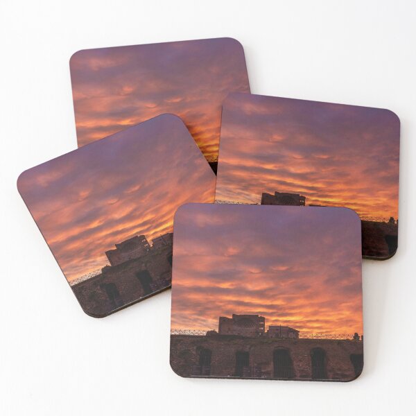 Item preview, Made in Italy posters - Rome Roma sunset Colosseum  designed and sold by Long Exposure.