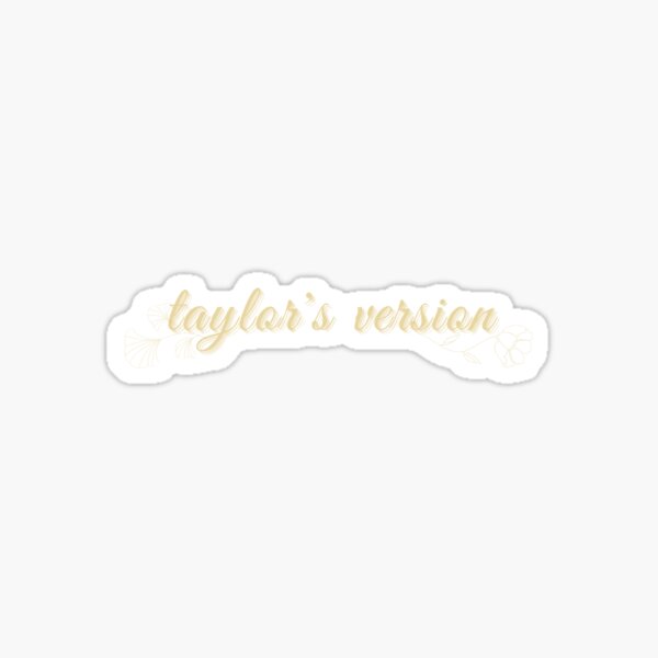 Taylor Swift Red (Taylor'S Version) Sticker - Woods Grove