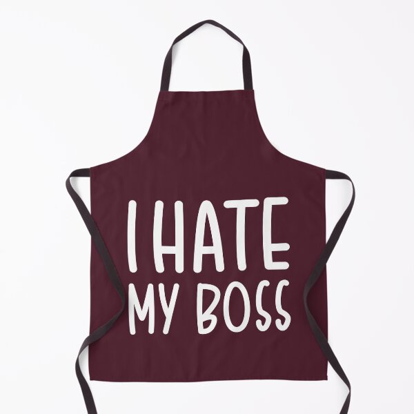 Item preview, I Hate my Boss | Funny Quote designed and sold by PabloPatterns.