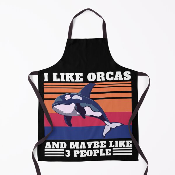 Item preview, I Like Orcas And Maybe Like 3 People designed and sold by 24FAHSION.