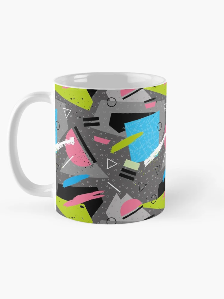 Thumbnail 5 of 6, Coffee Mug, Abstract Retro Pattern designed and sold by PatternTale.