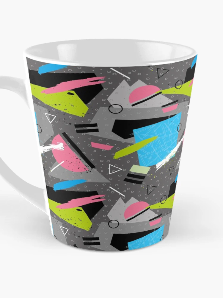 Thumbnail 3 of 4, Coffee Mug, Abstract Retro Pattern designed and sold by PatternTale.