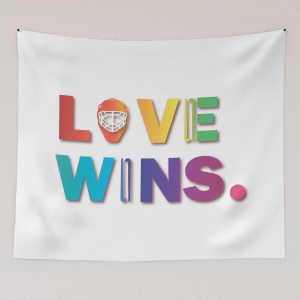 Item preview, Field Hockey Pride: Love Wins. designed and sold by moodystudios.