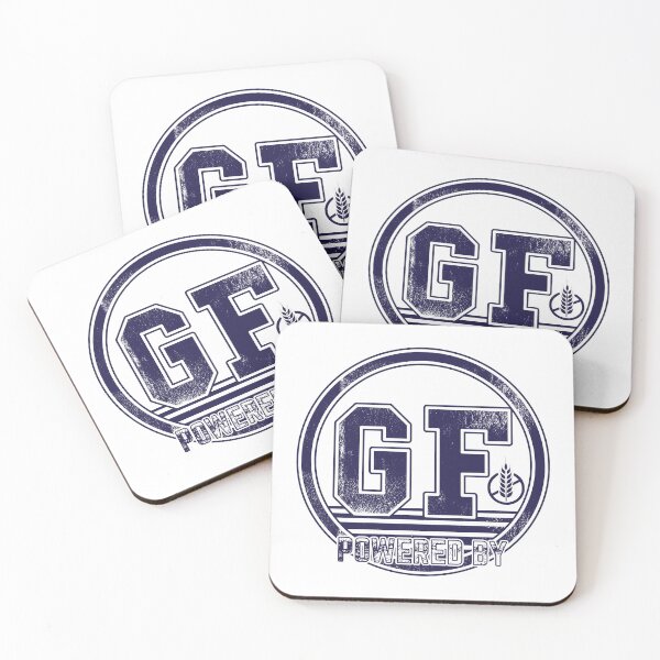 Item preview, Powered by Gluten Free (blue) designed and sold by DKdesigns27.