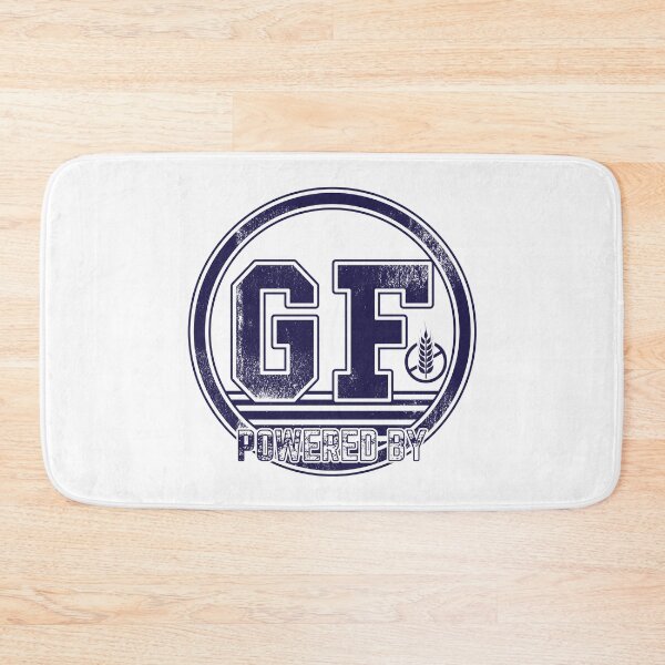 Item preview, Powered by Gluten Free (blue) designed and sold by DKdesigns27.