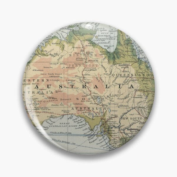 Item preview, Old Australia Commercial Shipping Route Map (1907) Vintage South Pacific Nautical Chart designed and sold by BravuraMedia.