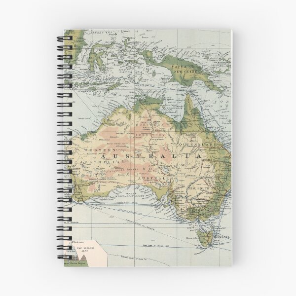 Item preview, Old Australia Commercial Shipping Route Map (1907) Vintage South Pacific Nautical Chart designed and sold by BravuraMedia.